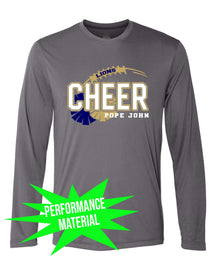 Pope John Cheer Performance Material Design 7 Long Sleeve Shirt