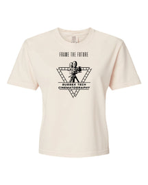 Sussex Tech Film Design 2 crop top