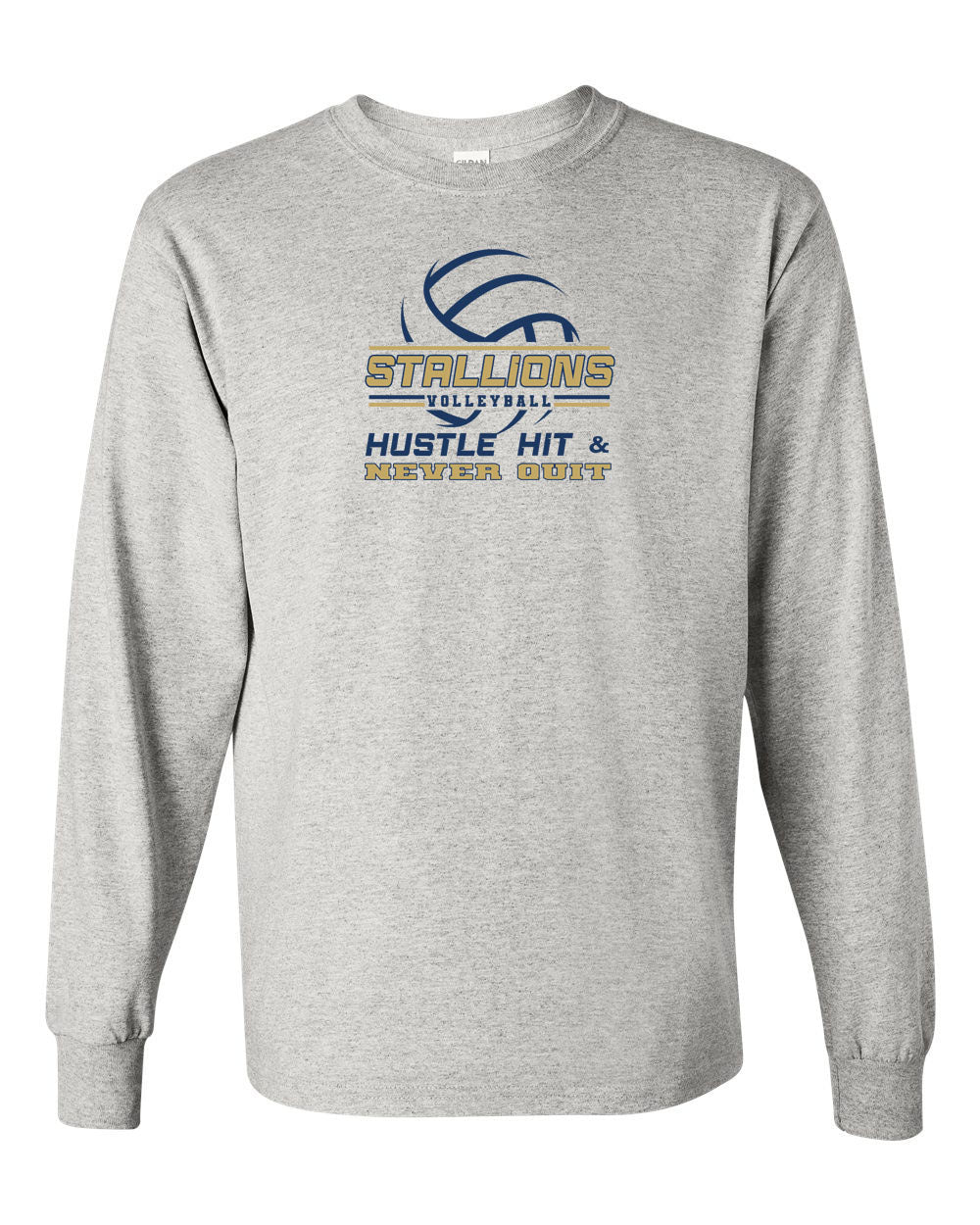 NMB Christian Volleyball Long Sleeve Shirt Design 1