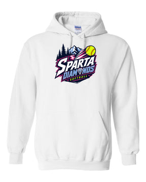 Sparta Diamonds Hooded Sweatshirt Design 1