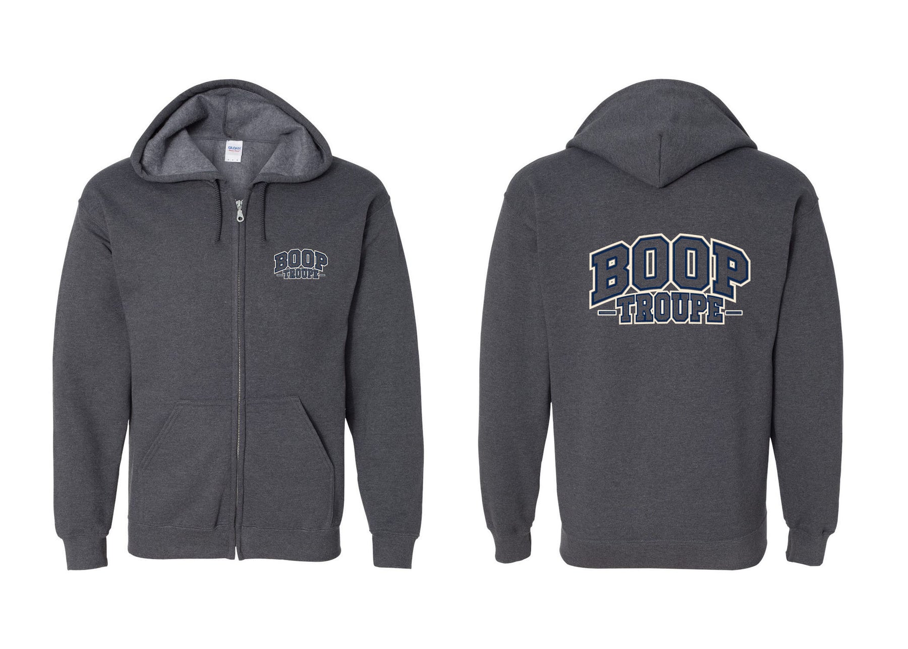 Boop design 2 Zip up Sweatshirt