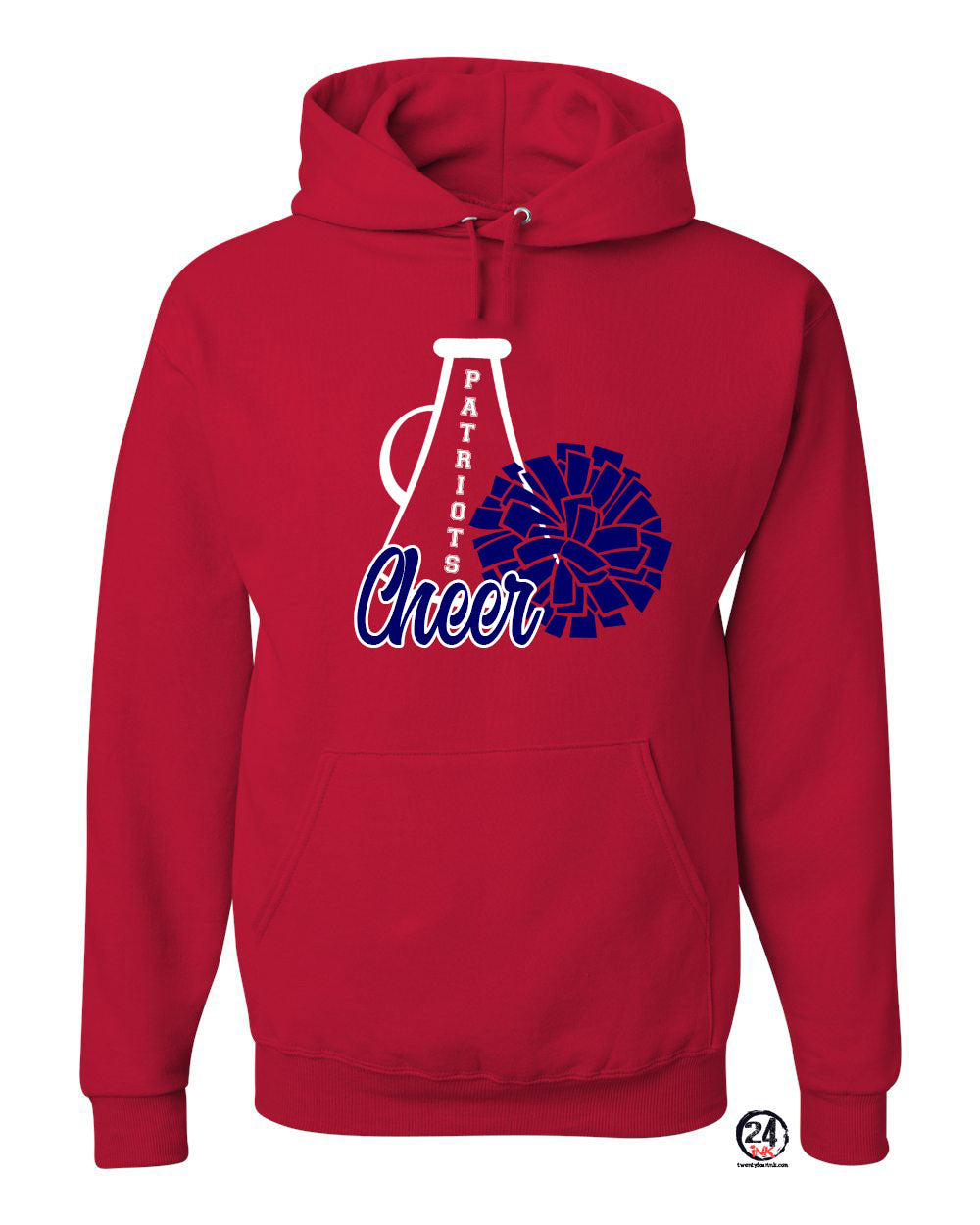 North Warren Cheer Design 4 Hooded Sweatshirt