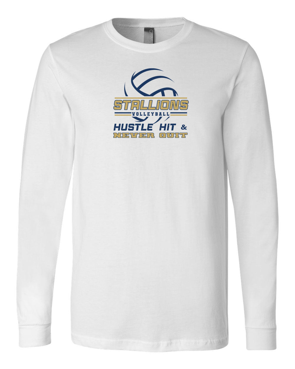 NMB Christian Volleyball Long Sleeve Shirt Design 1