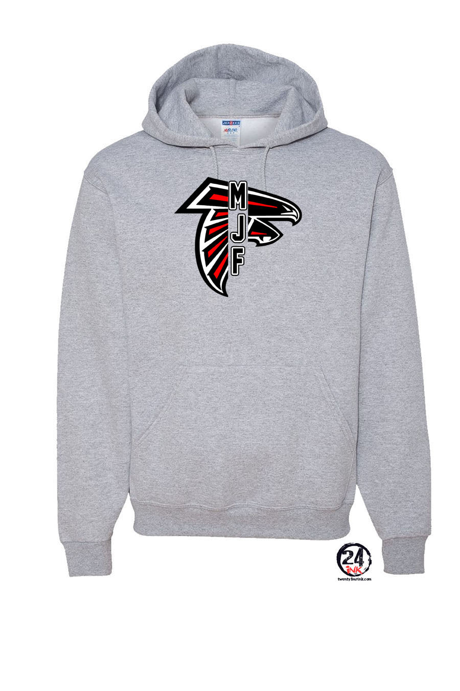 Jr. Falcons Football Hooded Sweatshirt Design 5