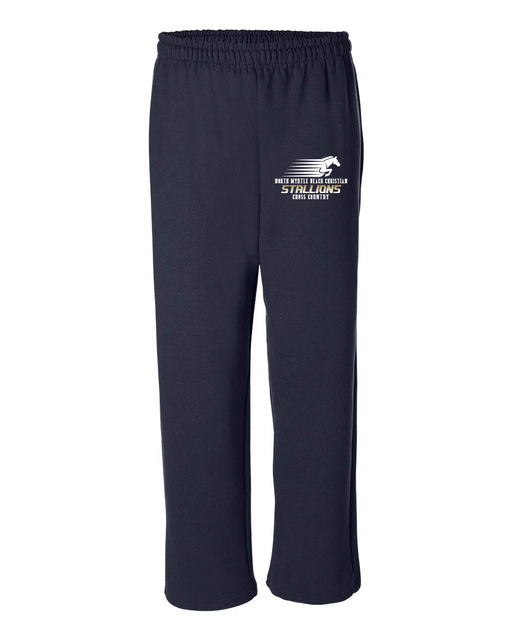NMB Christian School Cross Country Open Bottom Sweatpants Design 1