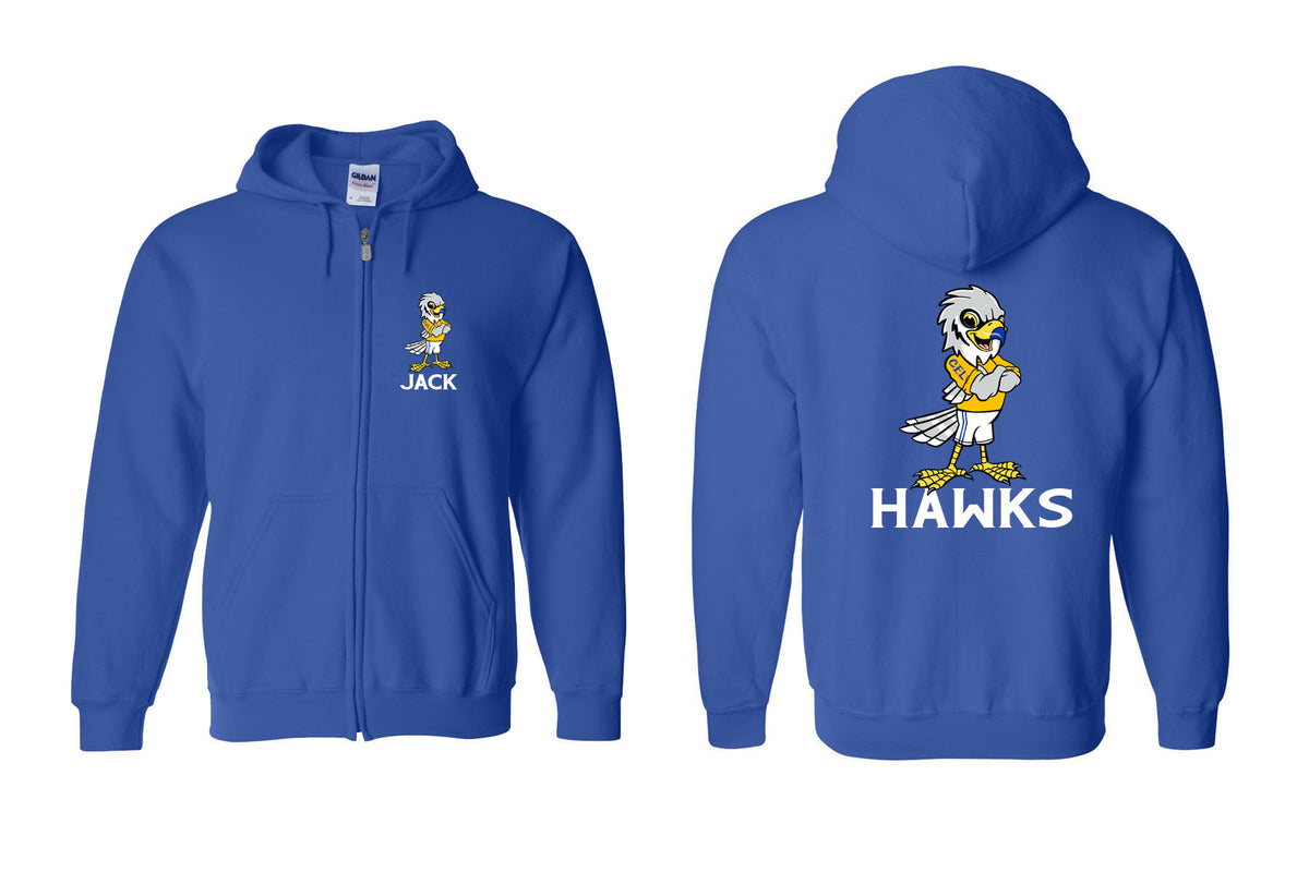 Clifton E. Lawrence design 2 Zip up Sweatshirt