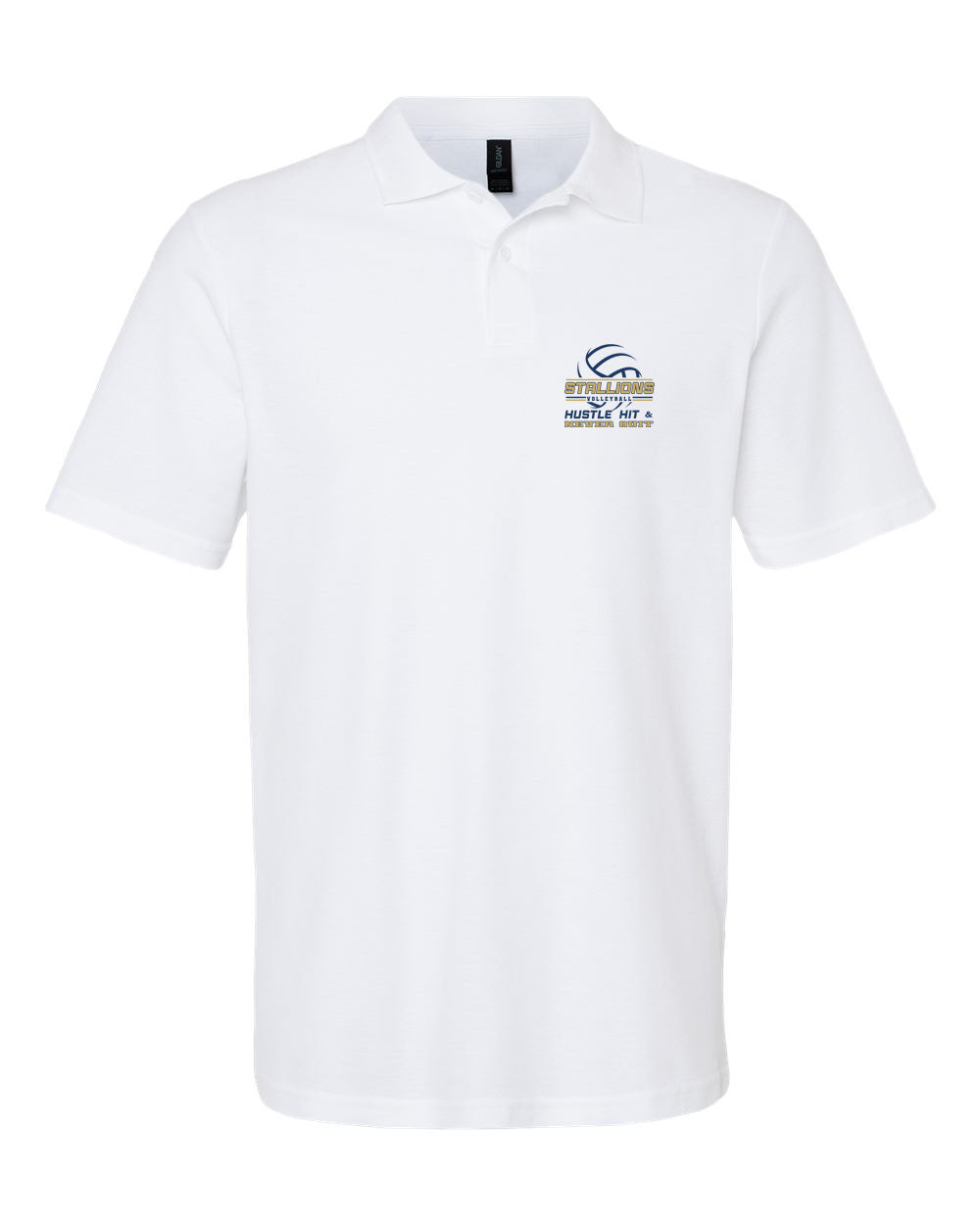 NMB Christian Volleyball Polo Shirt Design 1