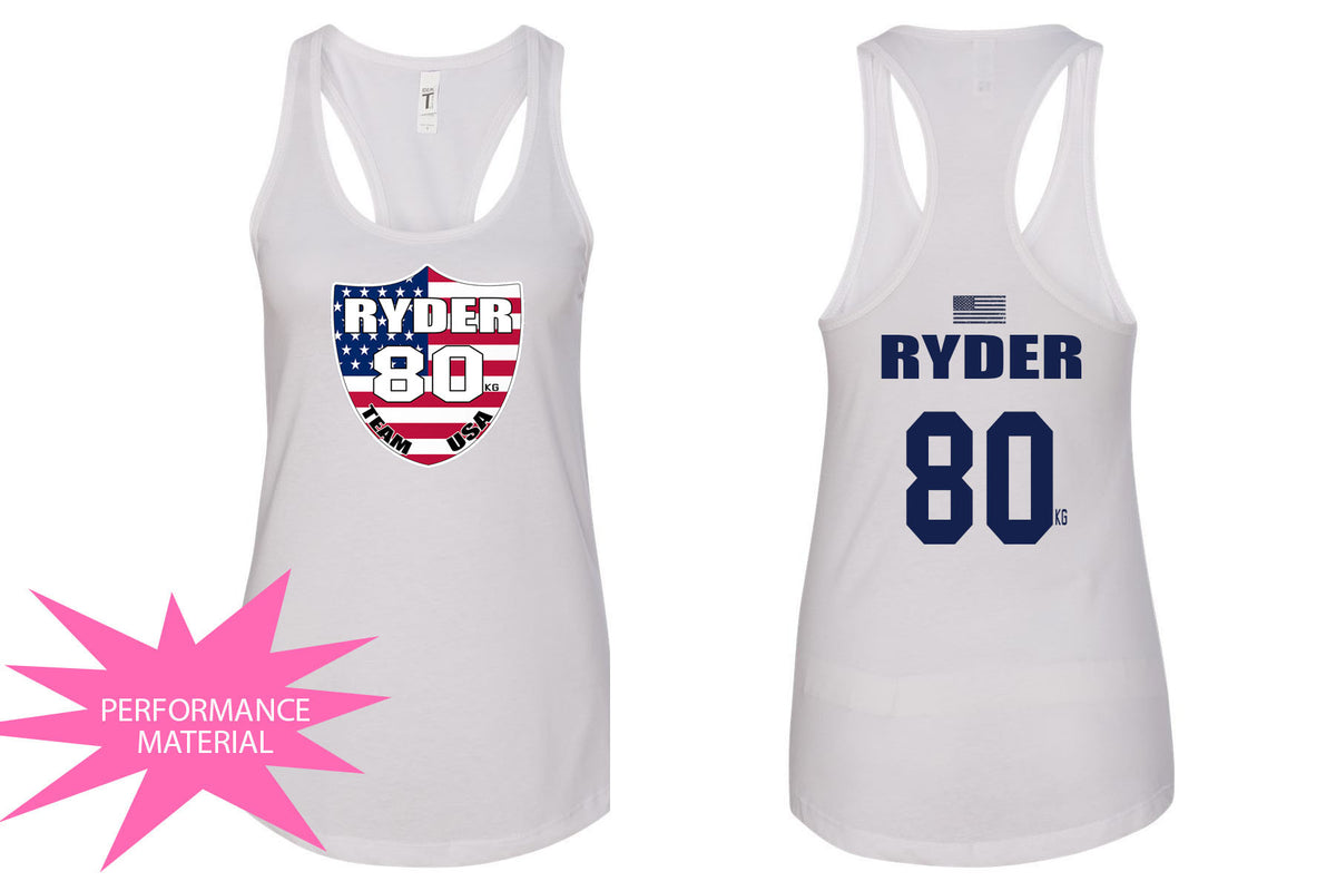 Ryder Wrestling Team USA Performance Racerback Tank Top