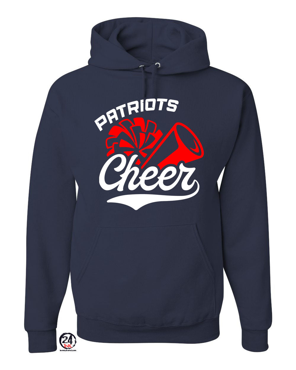 North Warren Cheer Design 2 Hooded Sweatshirt