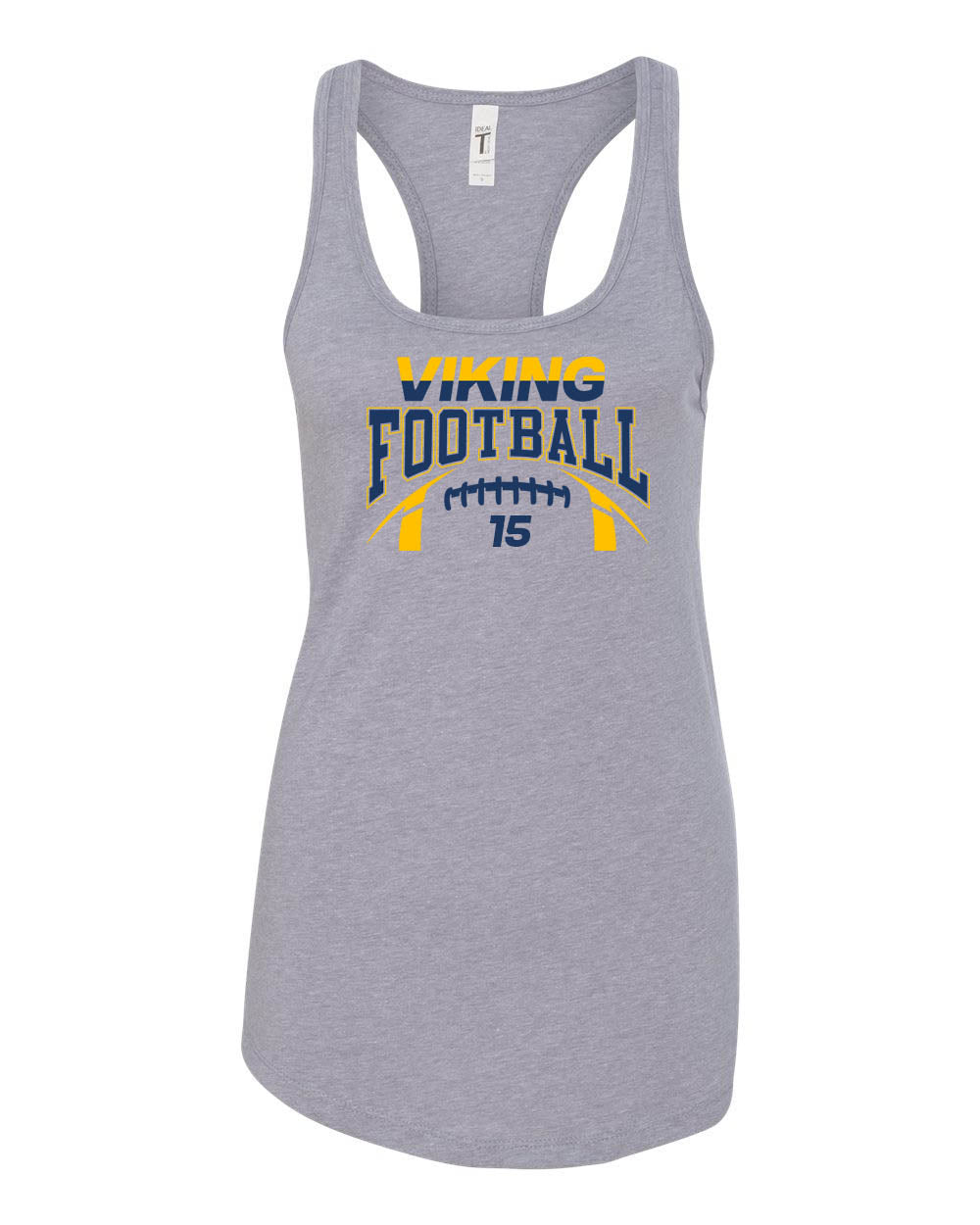 Vikings Football Racerback Tank Top Design 8
