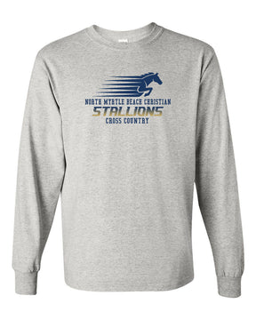 NMB Christian Cross Country Long Sleeve Shirt Design 1