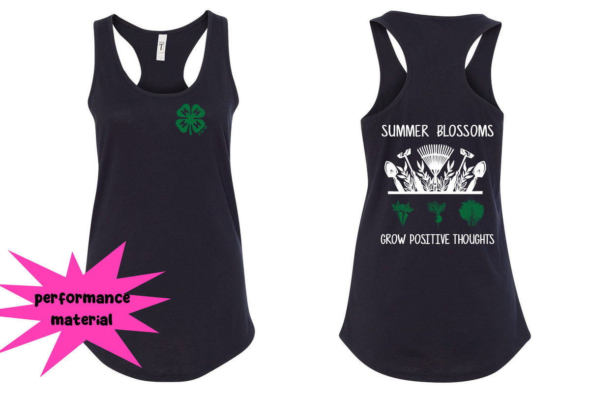 4H Performance Racerback Tank Top Design 1