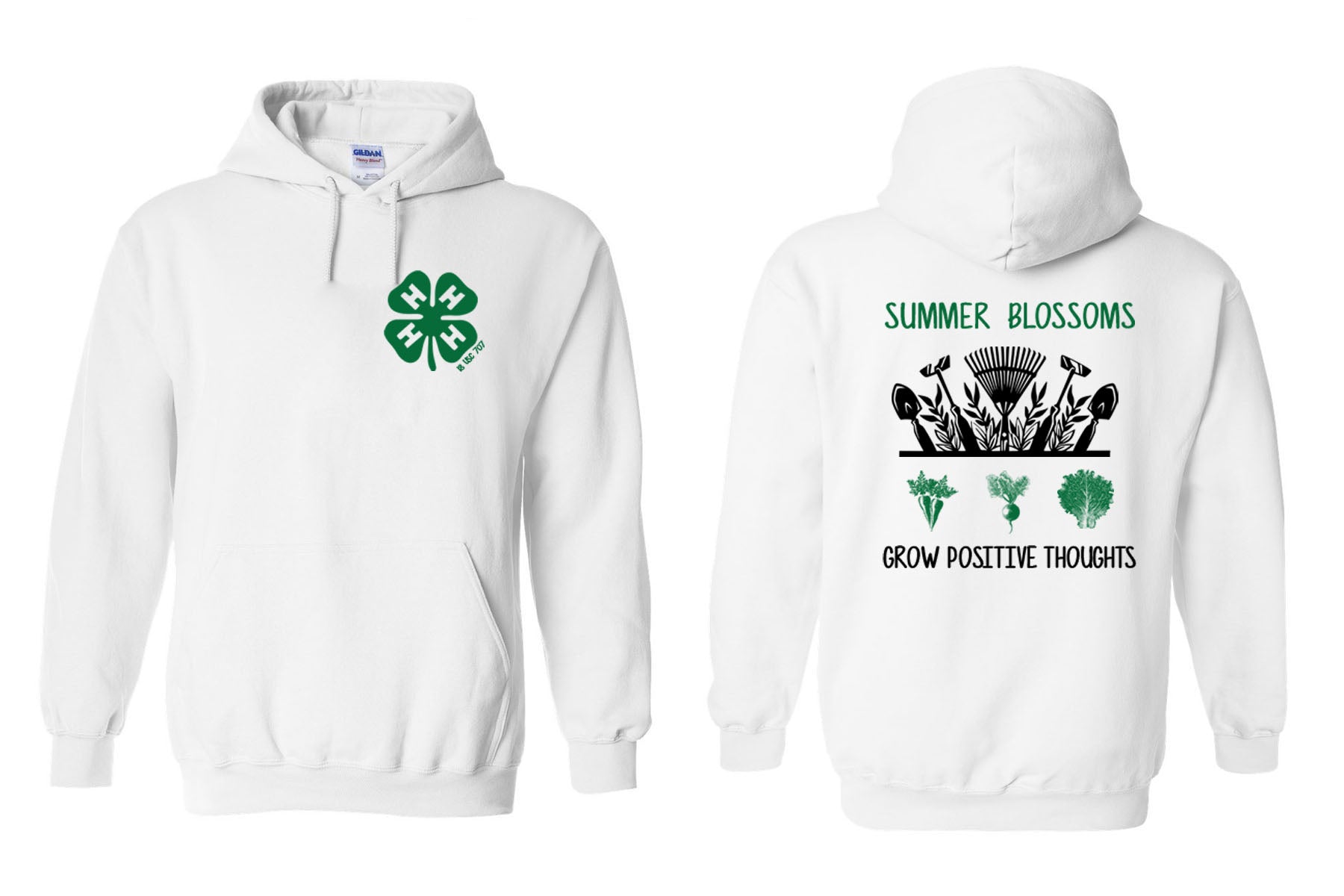 4H Hooded Sweatshirt Design 1