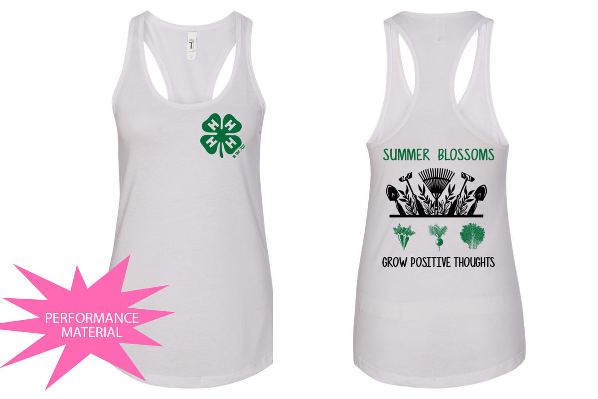 4H Performance Racerback Tank Top Design 1