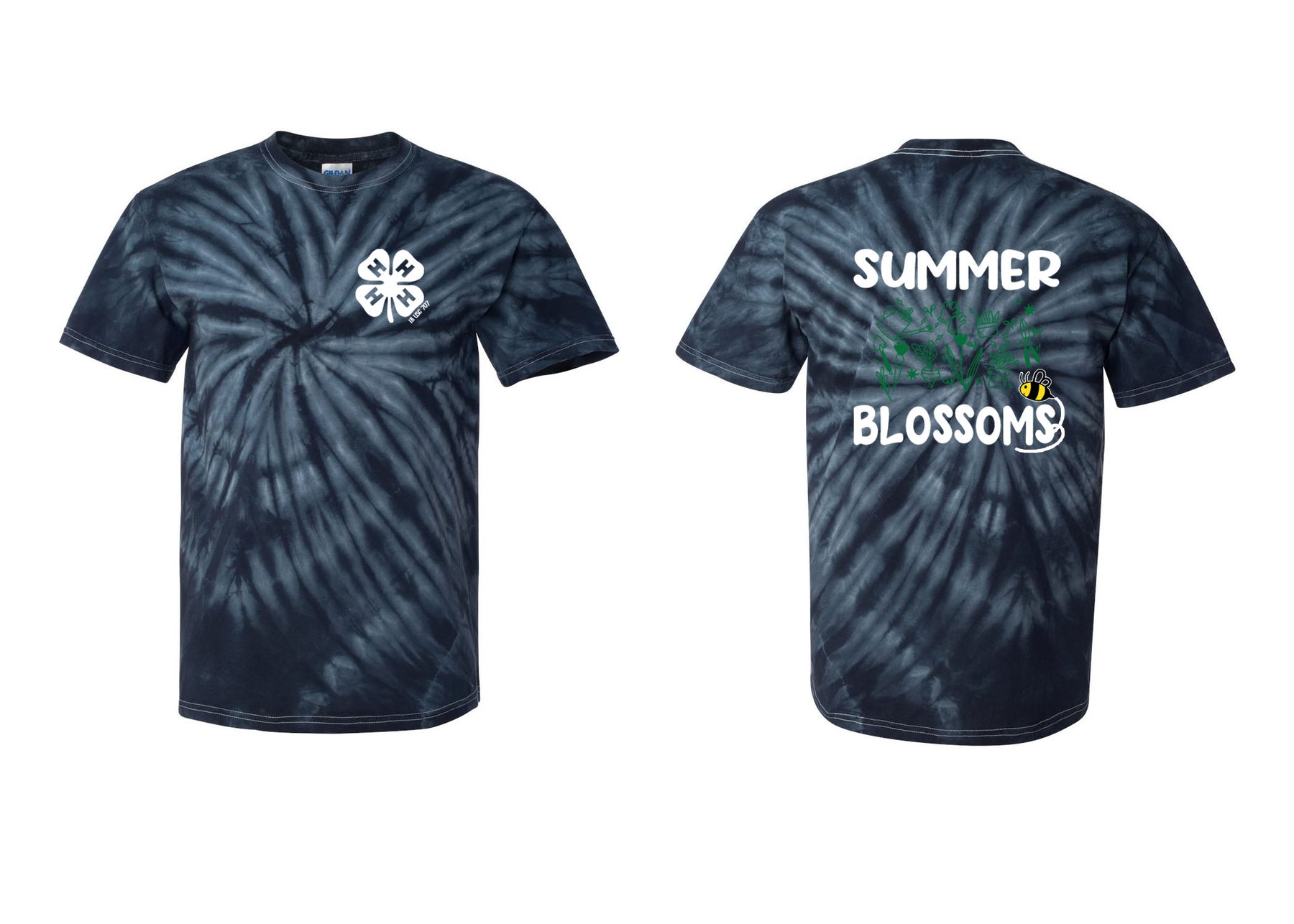 4H Tie Dye t-shirt Design 2