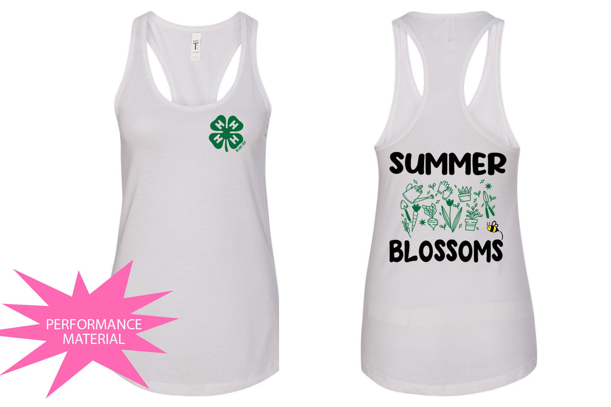 4H Performance Racerback Tank Top Design 2