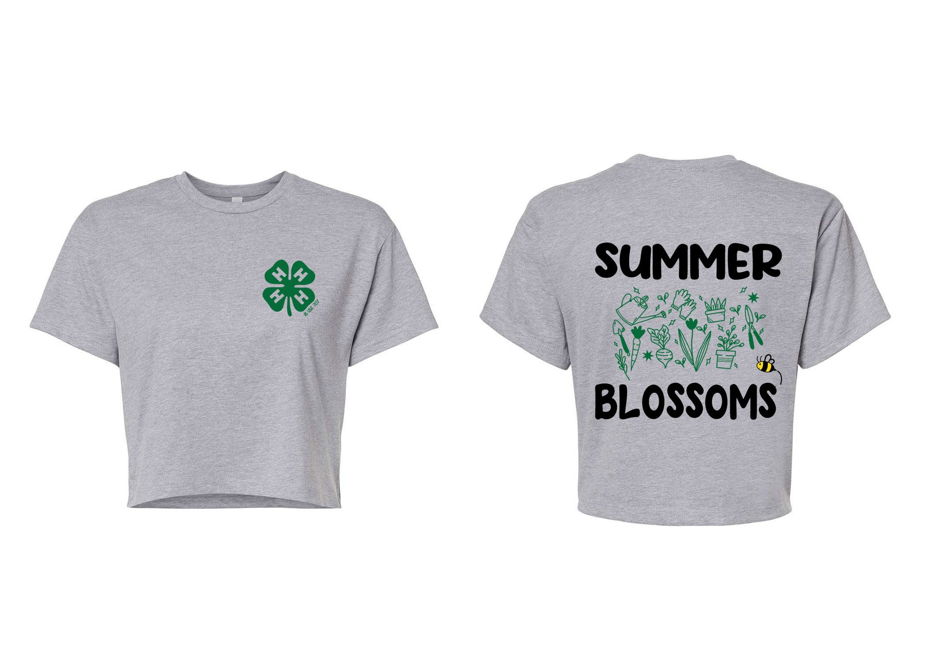 4H  Crop Top Design 2