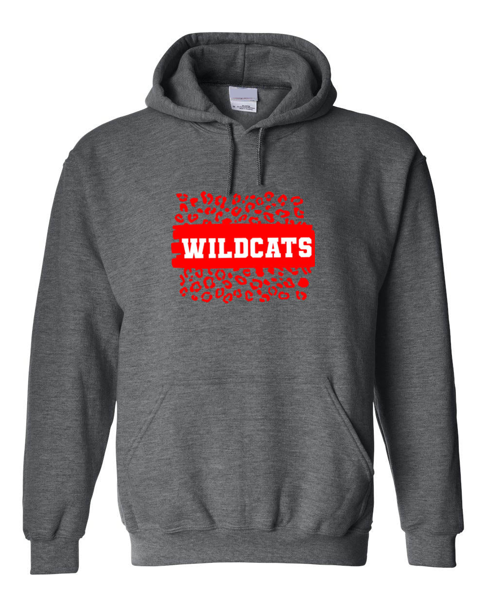 Wildcats Spiritwear Hooded Sweatshirt Design 1