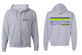 Evolution Dance design 3 Zip up Sweatshirt