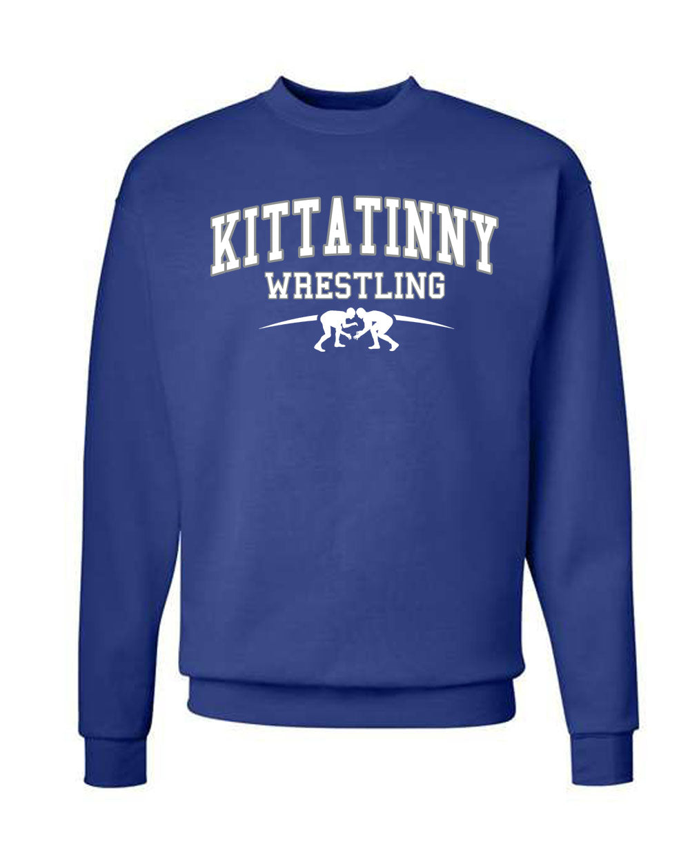 Kittatinny Wrestling Design 10 non hooded sweatshirt