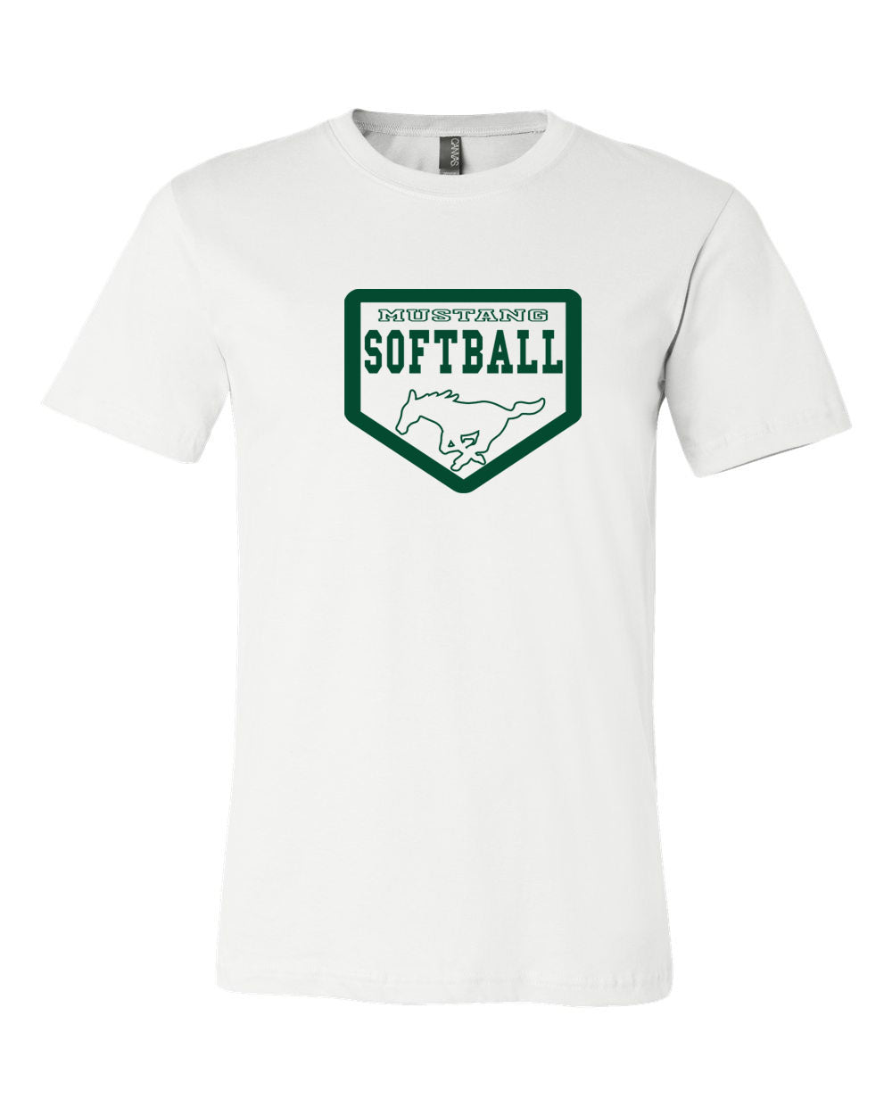 Mustangs Softball Design 1 T-Shirt