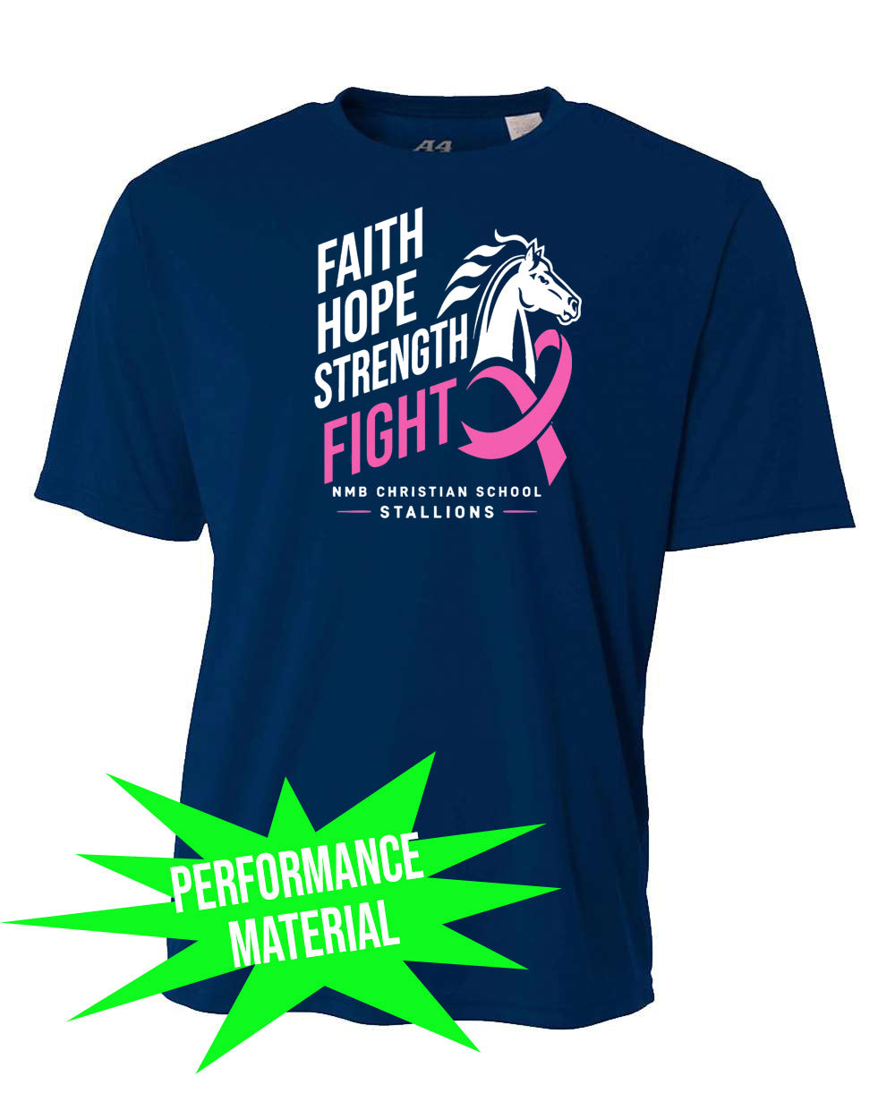 NMB Christian School October Event Performance Material Shirt Design 7