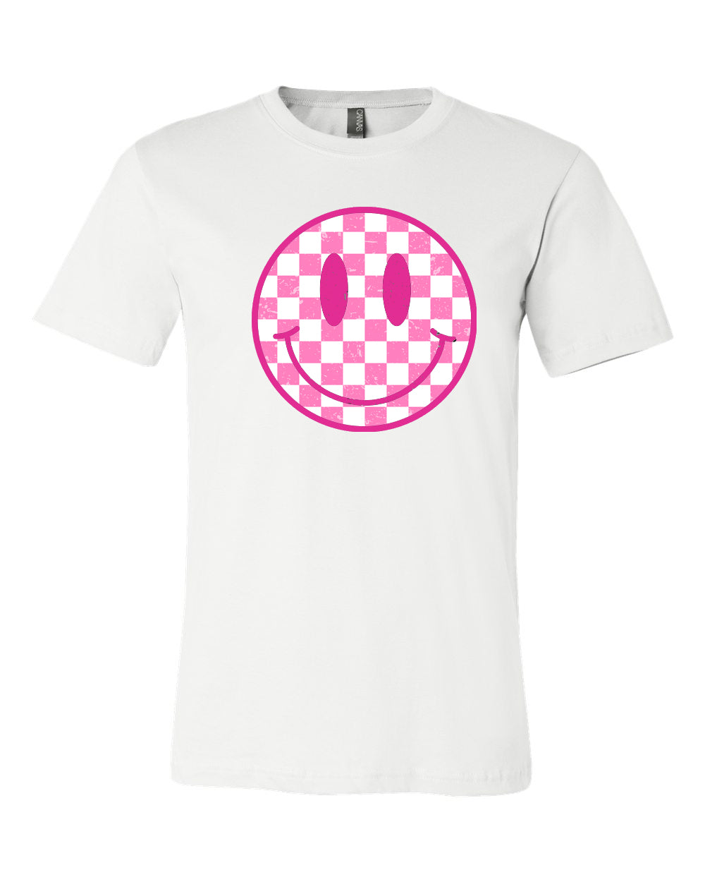 Checkered Smile T-Shirt