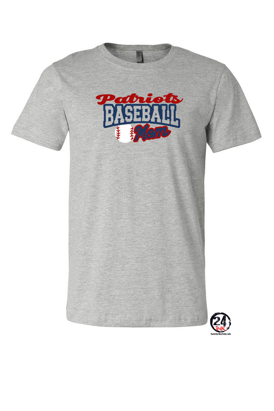Patriots Baseball T-Shirt Design 1