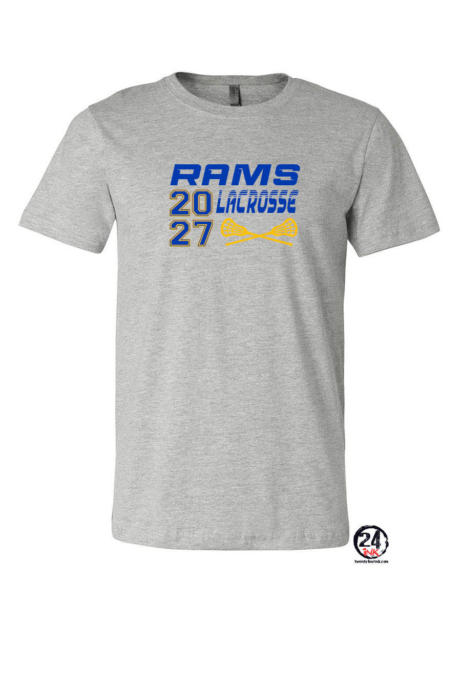 Rams Lacrosse T-Shirt Design 1