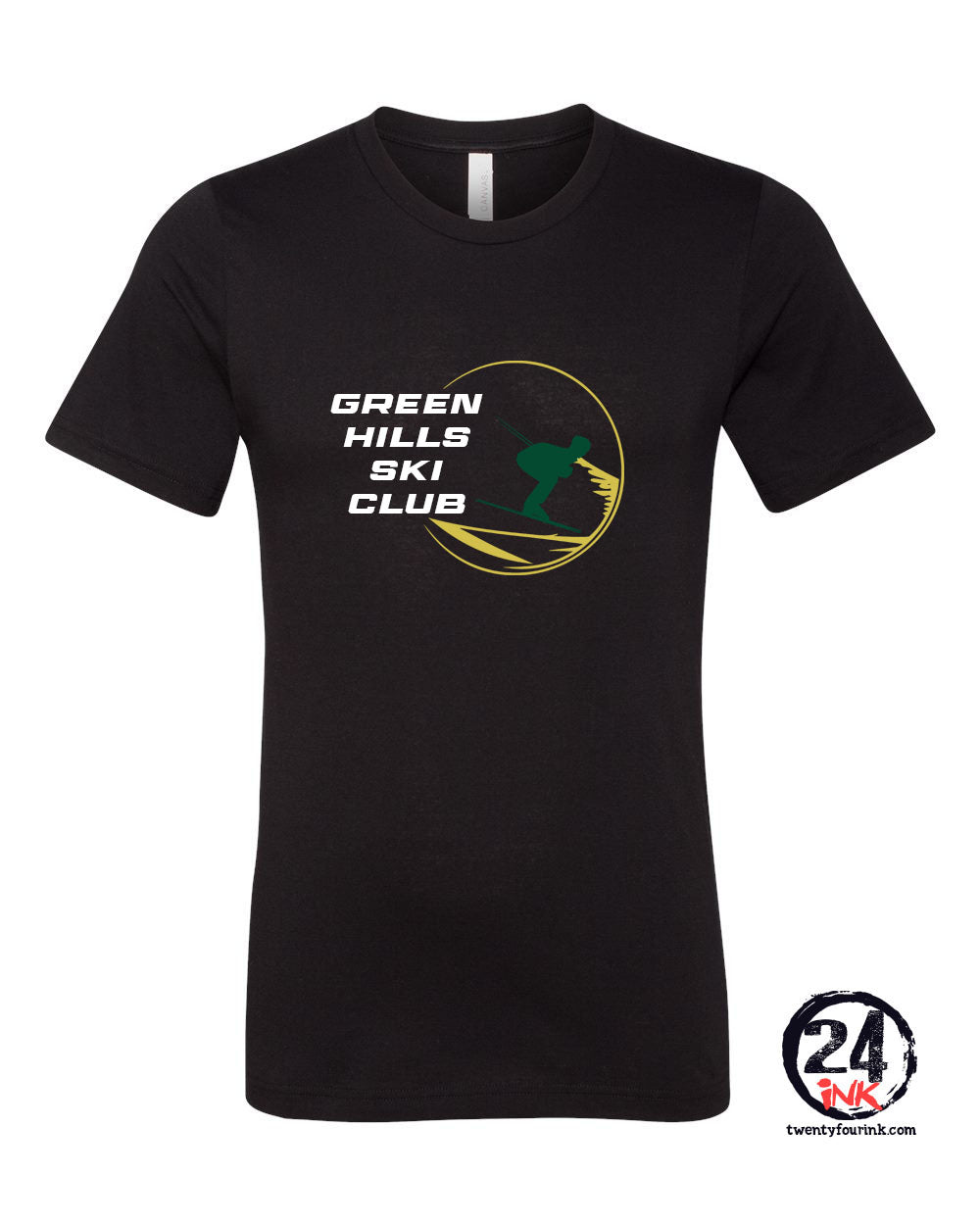 Green Hills Ski Club Design 1 T-Shirt