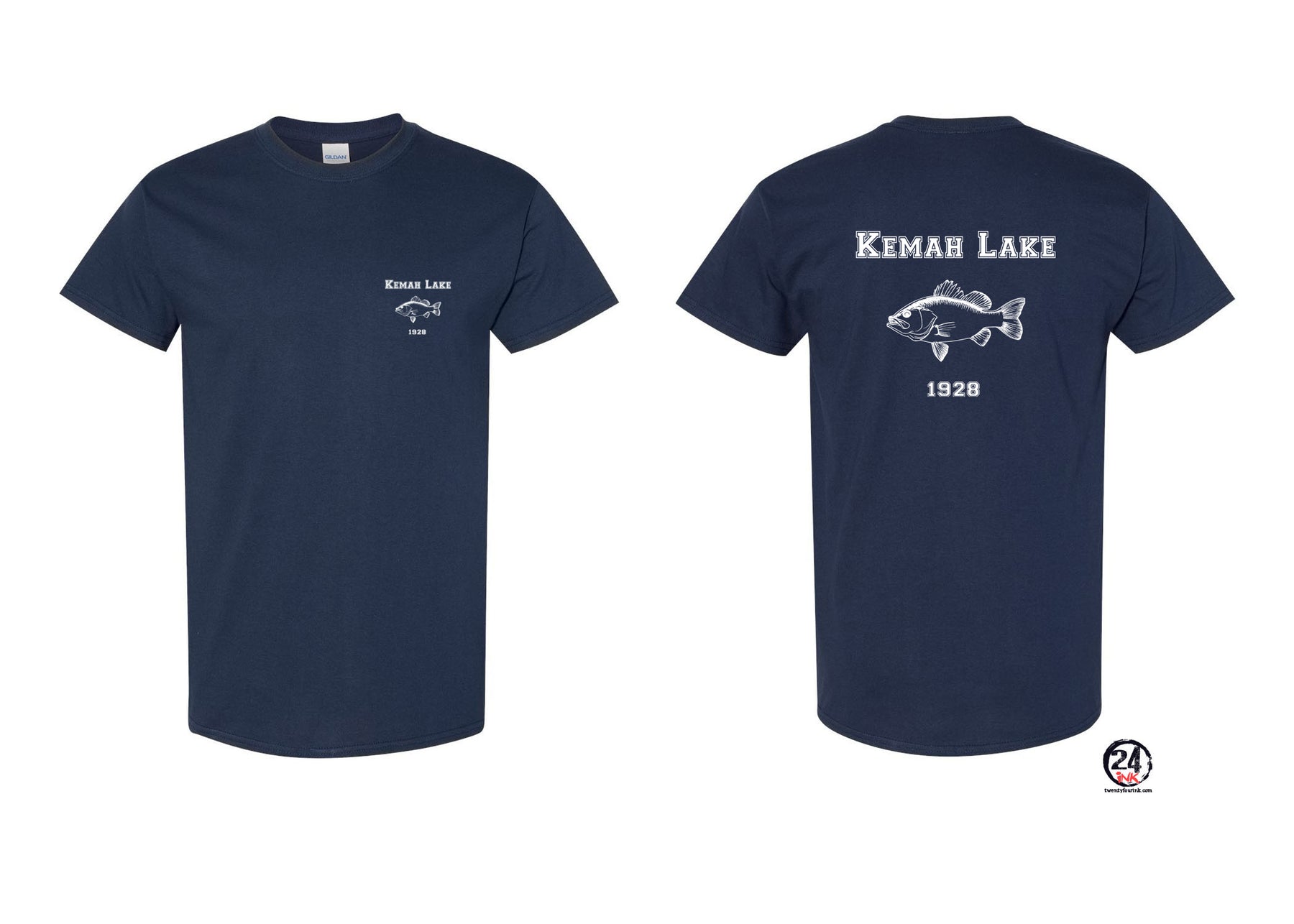 Kemah Lake Design 2 T-Shirt