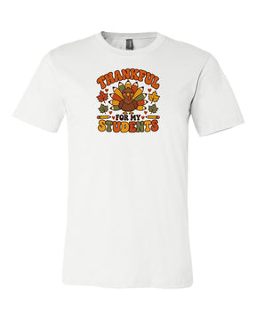 Thankful for my students T-Shirt Design 1