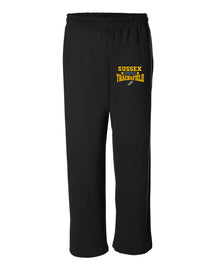 Sussex Rams Track Design 6 Open Bottom Sweatpants