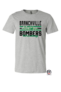 Branchville Bombers Wrestling Design 3 t-Shirt