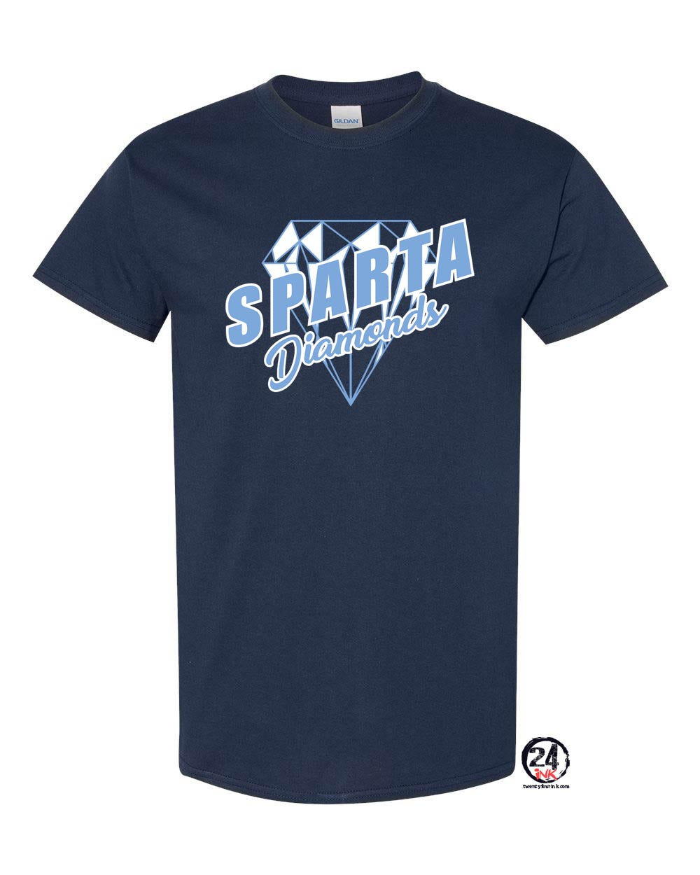 Sparta Diamonds T-Shirt Design 2