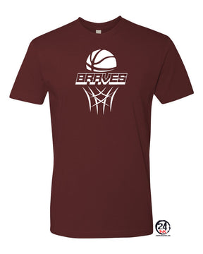 Braves Basketball T-Shirt Design 1