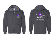 NJ Dance design 22 Zip up Sweatshirt