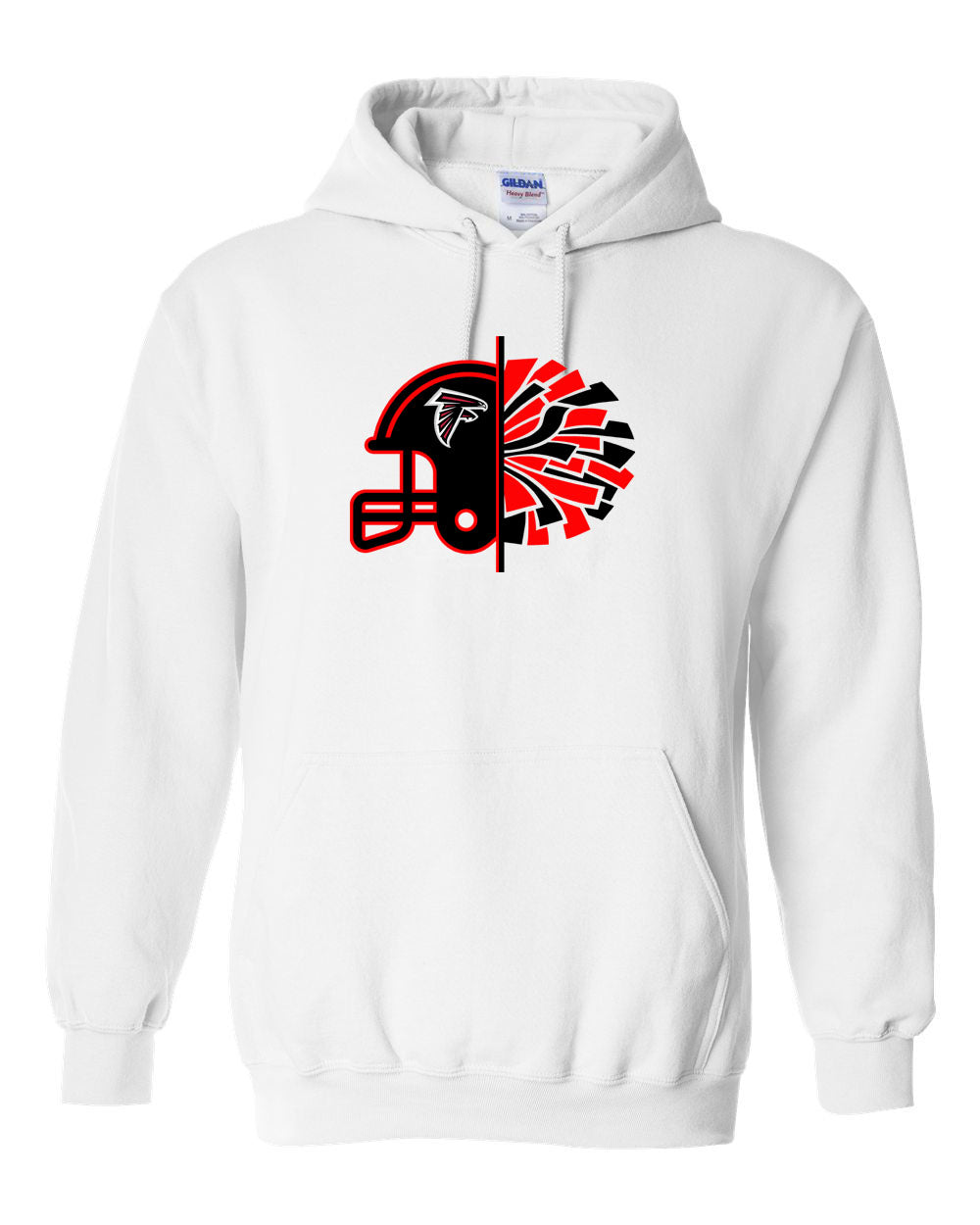 Falcons Cheer Hooded Sweatshirt Design 6