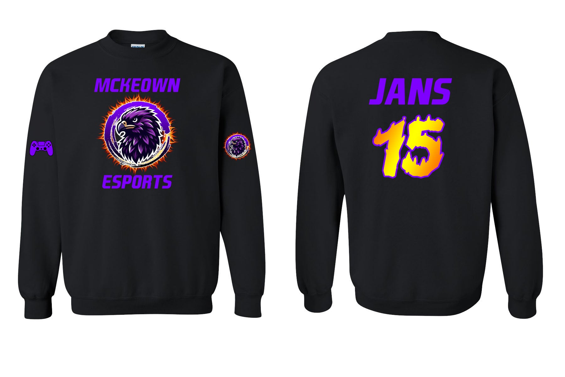 McKeown E Sports non hooded sweatshirt