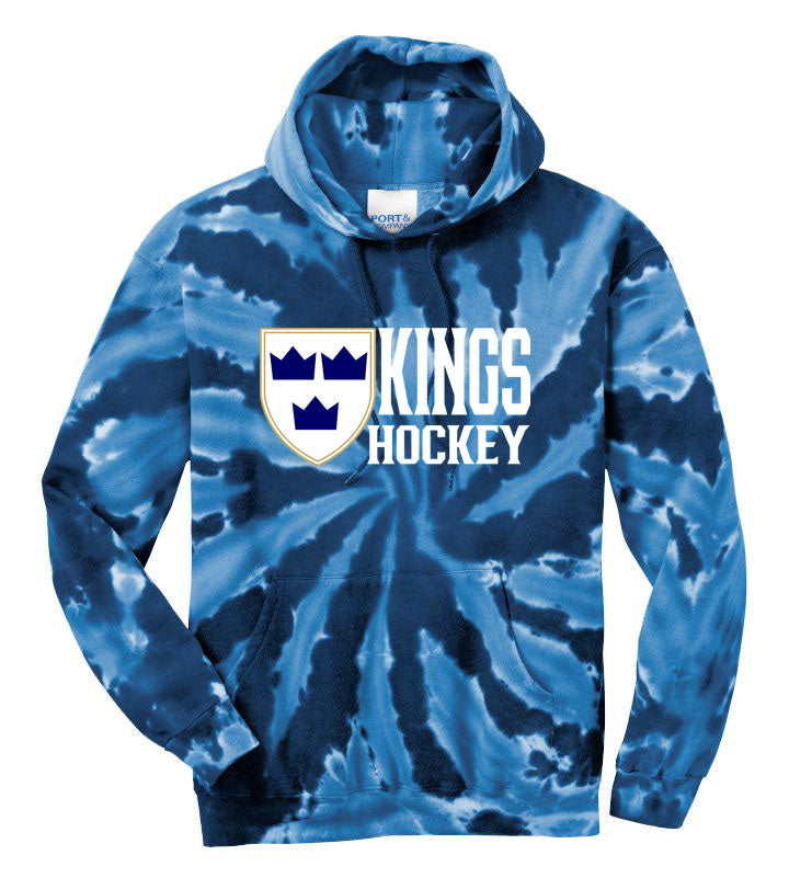 Kings Hockey Tie-Dye Hooded Sweatshirt Design 4