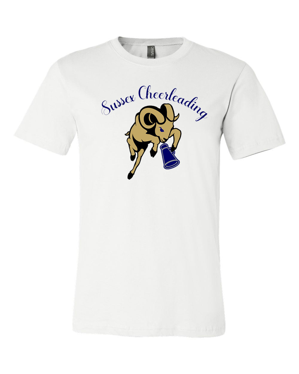 Sussex middle School Cheer design 3 T-Shirt