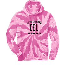 Clifton E. Lawrence Tie-Dye Hooded Sweatshirt Design 3