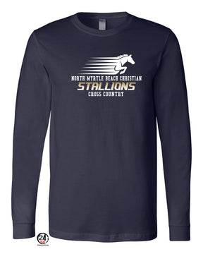 NMB Christian Cross Country Long Sleeve Shirt Design 1