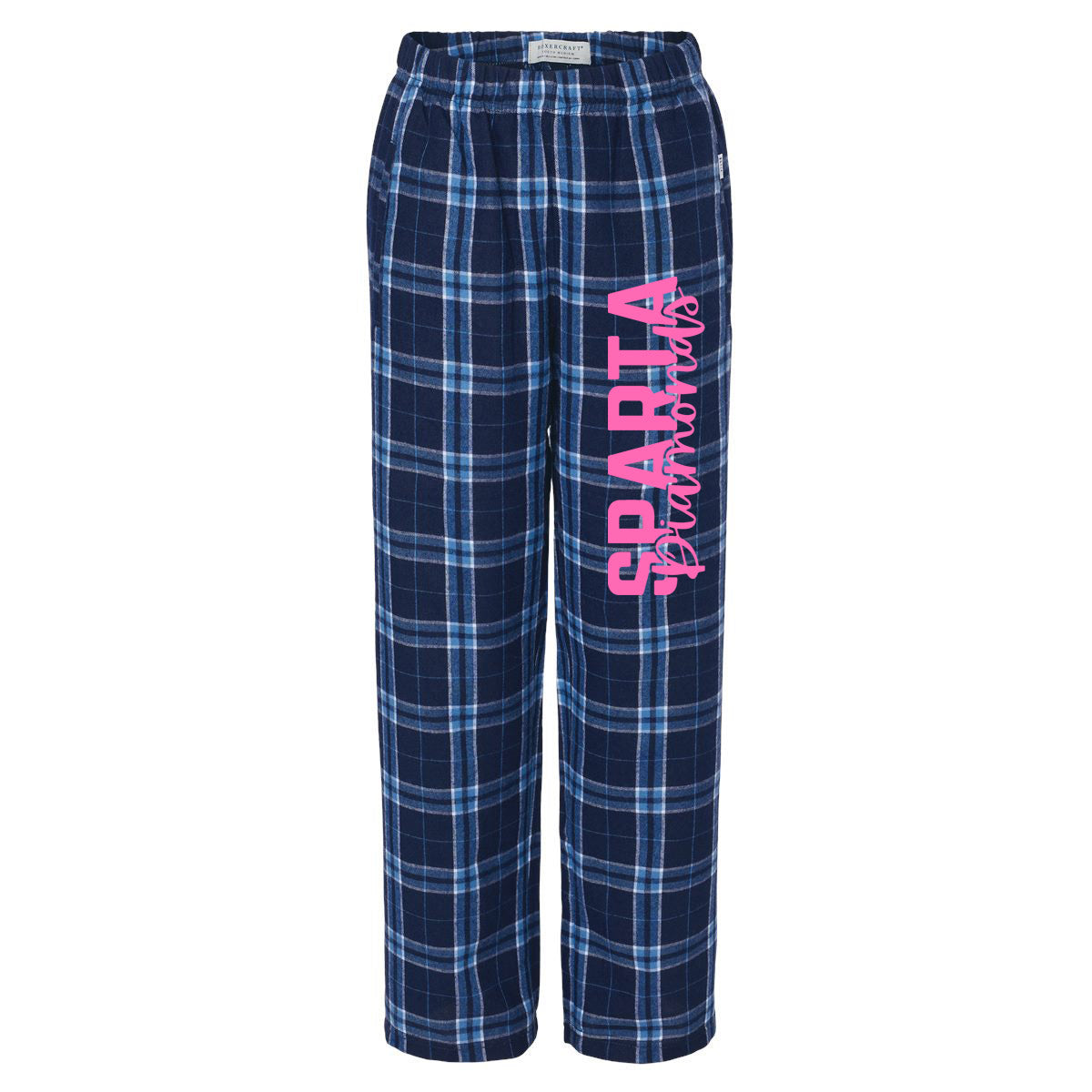 Sparta Diamonds YOUTH Flannel PJ Bottoms Design 3