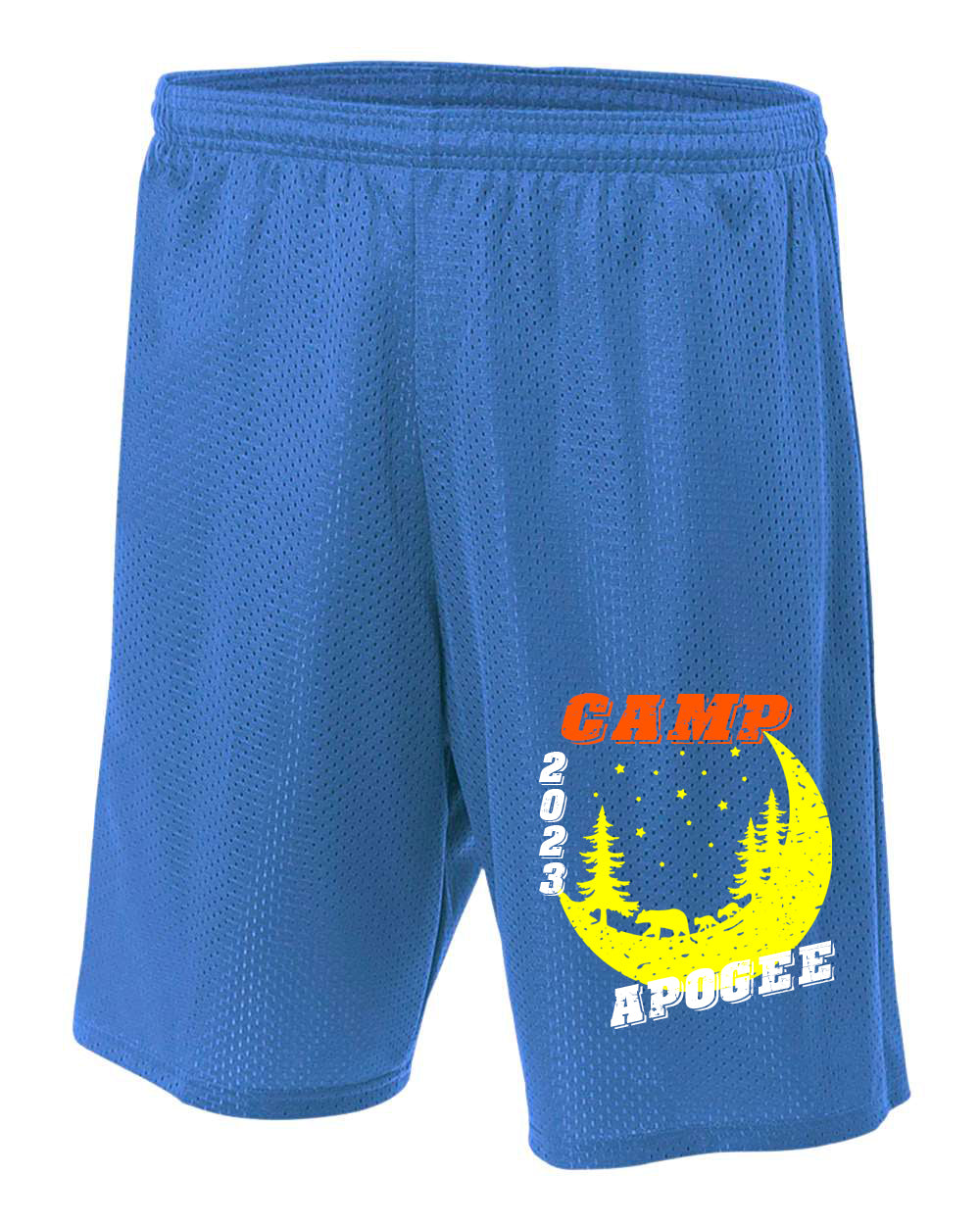 Hilltop Camp Design 1 Mesh Shorts