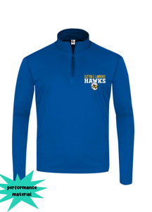 Clifton E. Lawrence Quarter Zip Long Sleeve Design 1