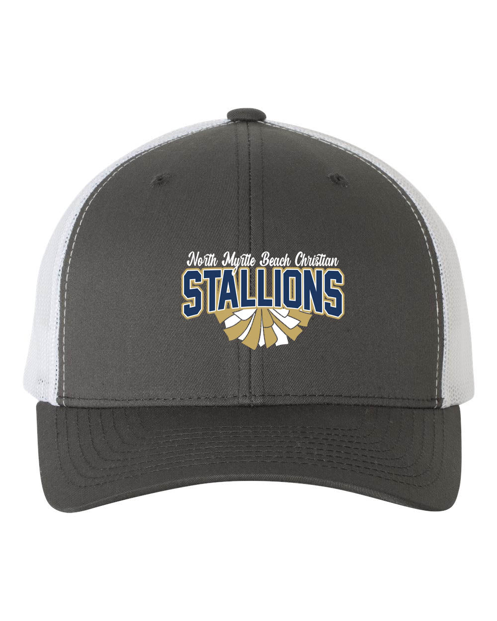 NMB Christian School Cheer Design 1 Trucker Hat