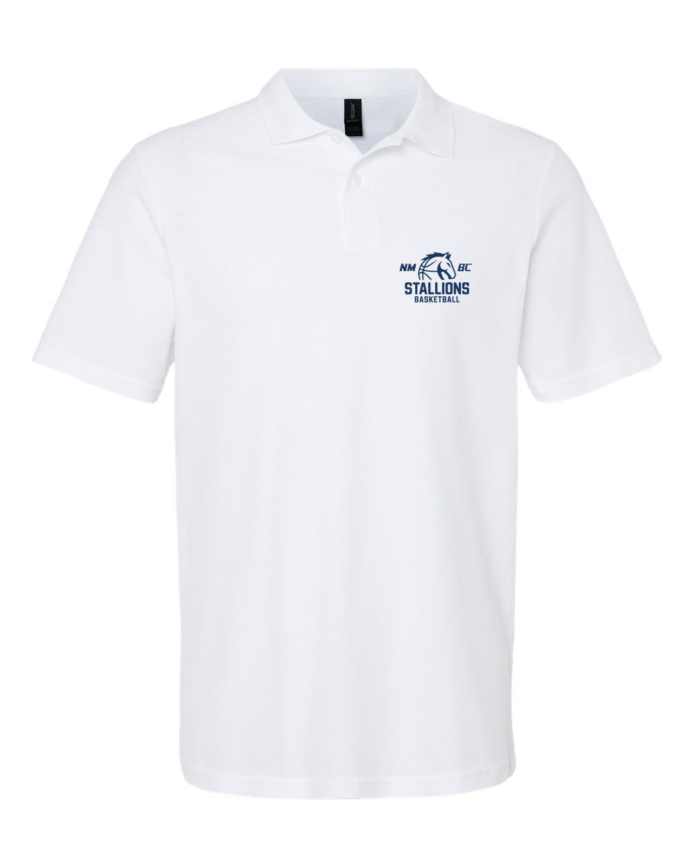 NMB Christian Basketball Polo Shirt Design 1