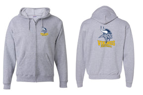Vikings Football design 5 Zip up Sweatshirt