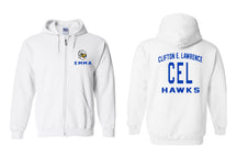 Clifton E. Lawrence design 3 Zip up Sweatshirt